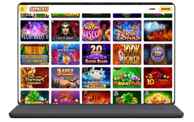 SupaCasi Casino register